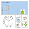 Lechuza Cube Cottage