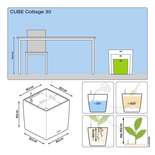 Lechuza Cube Cottage
