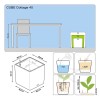 Lechuza Cube Cottage