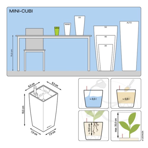 Lechuza Mini-Cubi & Maxi-Cubi